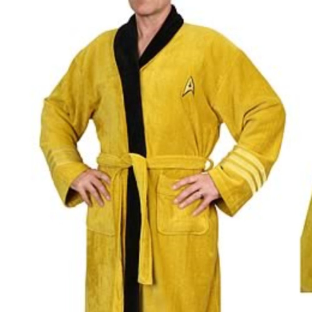Star Trek Original Series Kirk Cotton Bathrobe